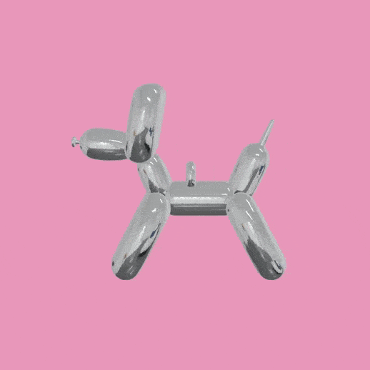 Tiny Balloon Dog Bytinylovers tiny-balloon-dog-bytinylovers